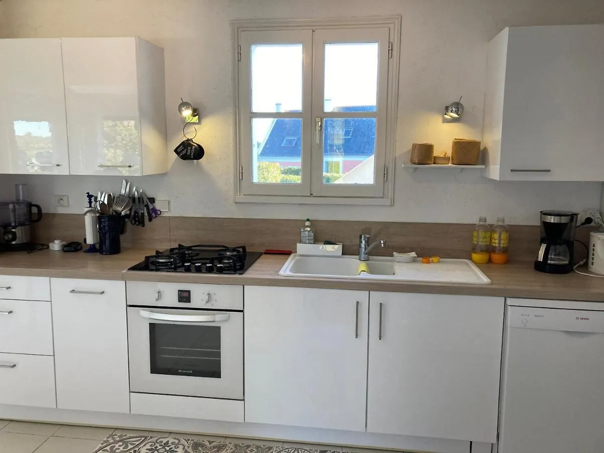 Maison Lumineuse Avec Jardin, Pres De La Plage Des Grands Sables - Fr-1-418-195 Locmaria 0*,  France